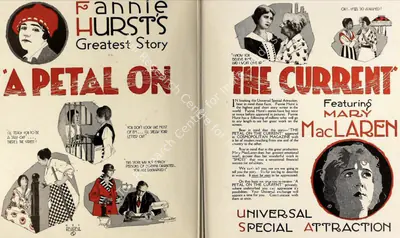Browning, Tod (Director), A Petal on the Current, 1919 | Film Advertisement | CinemaEducation | 00795101