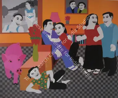Farhad Hussain (Artist), Untitled, 2006, Painting
