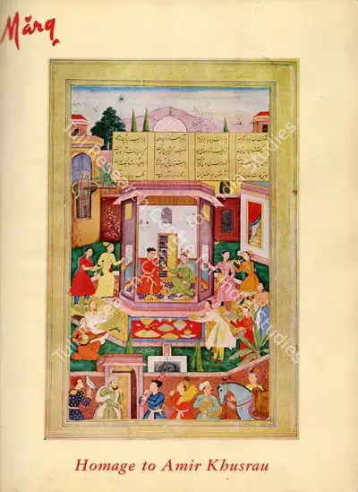 Anand, Mulk Raj (General Editor). Marg - Homage to Amir Khusrau. 28(3). Bombay: Mulk Raj Anand, June 1975 | Magazine | FineArts | 00760272