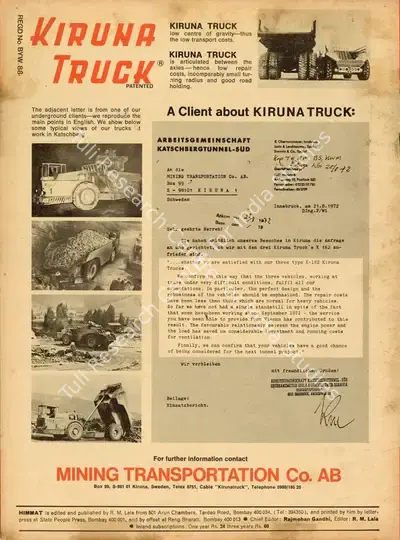 Rajmohan Gandhi (Chief Editor), Himmat, 1975, Magazine