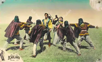 Pannalal Maheshwary (Producer), Khilari, 1961, Lobby Card