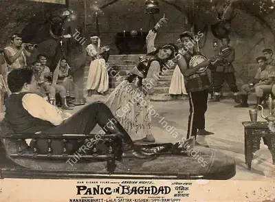 Kishen Sippy (Producer), Panic In Baghdad, 1967, Lobby Card