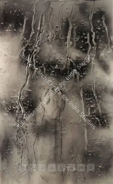 Justin Ponmany (Artist), Clenched Fist 1, 2005, Painting