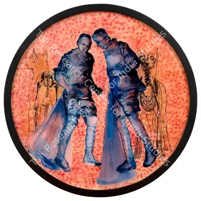 Nalini Malani (Artist), Re-cyclers, 2009, Painting