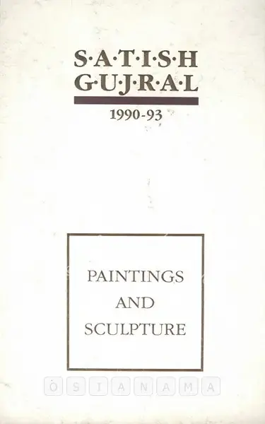 Satish Gujral (Artist), Satish Gujral '1990 - 93, 1993, Solo Exhibition Invitation