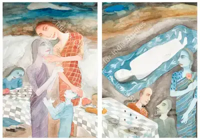 Lalitha Lajmi (Artist), Untitled, 1997, Painting