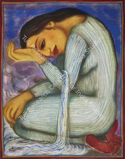 Gogi Saroj Pal (Artist), Dream boats 4, 1992, Painting