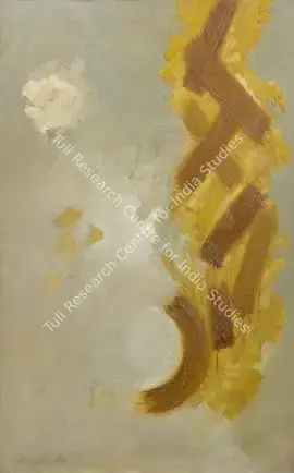 Biren De (Artist), Golden Trail, 1961, Painting