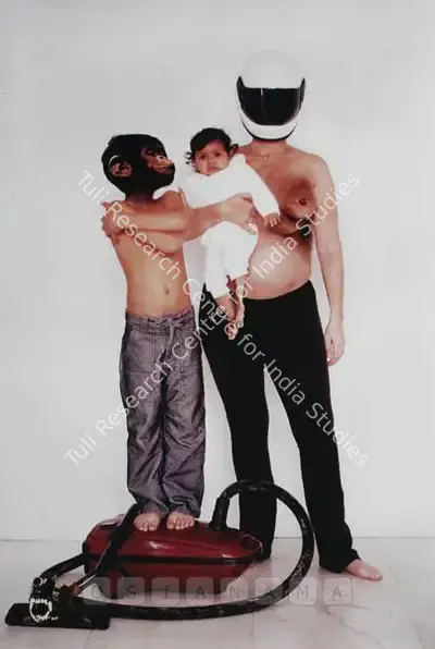 Bharti Kher (Artist), Family Portrait (From Series Hybrids), 2004, Print
