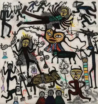 Madhavi Parekh (Artist), Untitled, 2006, Painting