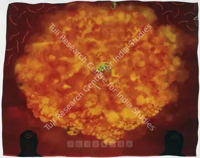 Anandajit Ray (Artist), Expected Image On Quitting Cigarettes, 2003, Painting