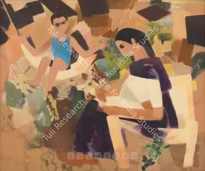 N.S. Bendre (Artist), Mother, Painting