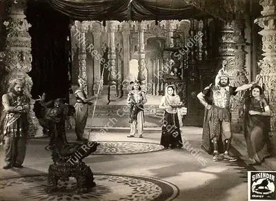 Y.D. Sarpotdar (Cinematographer), Sikandar, 1941, Lobby Card