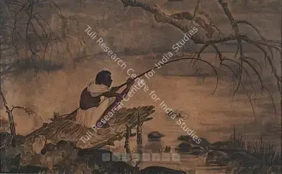 D.P. Roy Chowdhury (Artist), The Hunter, 1941, Painting