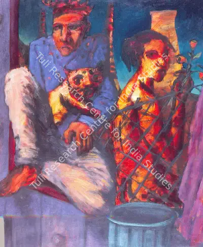Owais Husain (Artist), Untitled, 1990, Painting