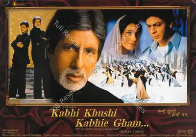 Hiroo Johar (Producer), Kabhi Khushi Kabhi Gham, 2001, Lobby Card