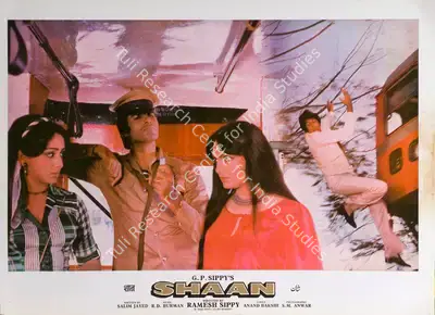 S.M. Anwar (Cinematographer), Shaan, 1980, Lobby Card