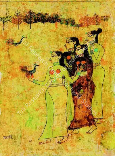 V.S. Gaitonde (Artist), Untitled, 1955, Painting