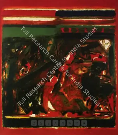 S.H. Raza (Artist), Climat, 1974, Painting