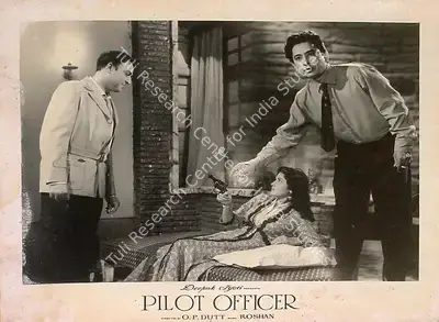 O.P. Datta (Producer), Pilot Officer, 1963, Lobby Card
