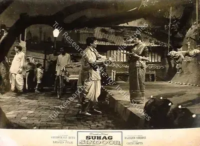 Chandrakant Desai (Producer), Suhag Sindoor, 1961, Lobby Card