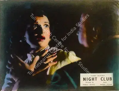 Naresh Saigal (Director), Night Club, 1958, Lobby Card