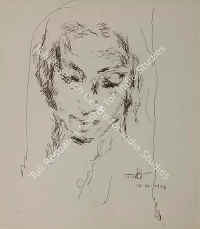 V.S. Gaitonde (Artist), Untitled, 1974, Painting
