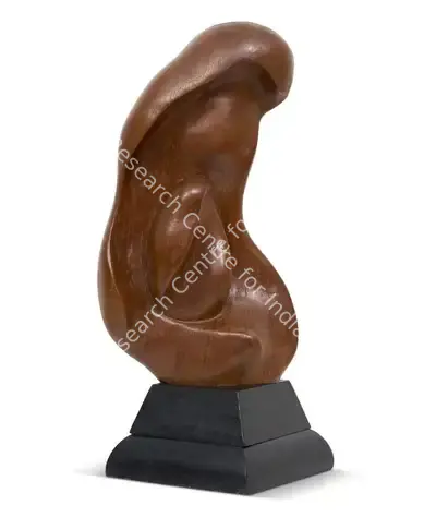 Appukuttan K. Achary (Artist), Mother & Child, Sculpture
