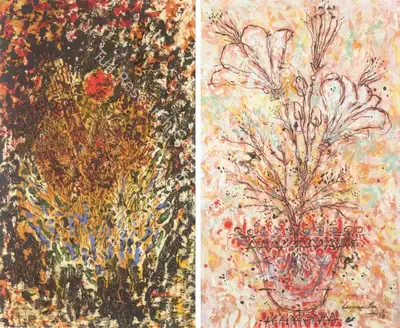 Pai, Laxman (Artist). Untitled. Watercolour on paper, 1958 | Painting  | 00880637