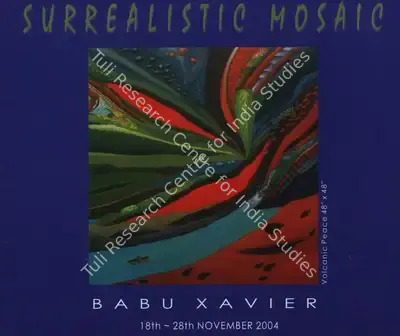 Babu Xavier (Artist), Babu Xavier, 2004, Solo Exhibition Catalogue