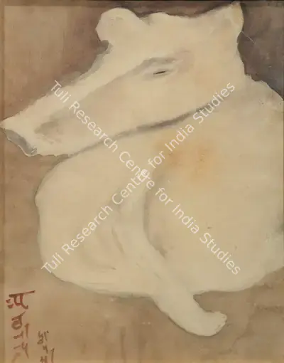 Abanindranath Tagore (Artist), Untitled, 1941, Painting
