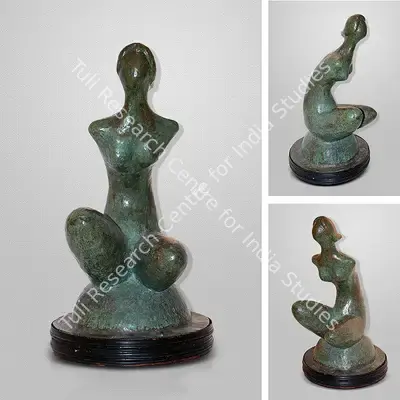 Chintamoni Kar (Artist), Untitled (From The Nymph Series), 1991, Sculpture