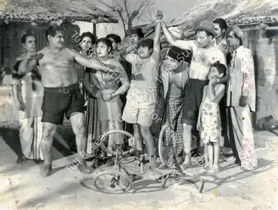 Khushi (Producer), Mastana, 1954, Photographic Still