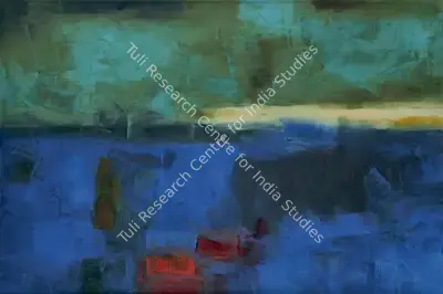 K.M. Adimoolam (Artist), Nature', 1996, Painting
