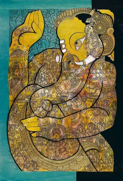 Ramesh Gorjala (Artist), Untitled, 2013, Painting