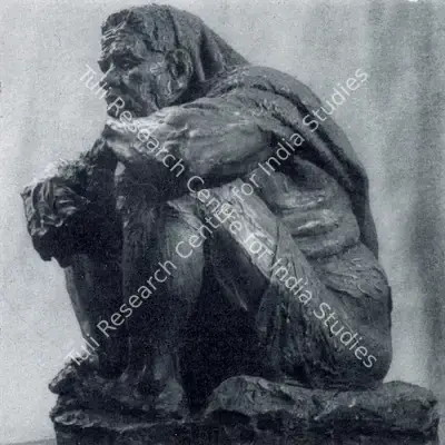D.P. Roy Chowdhury (Artist), When Winter Comes, Sculpture