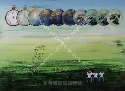 Sudhanshu Sutar (Artist), Untitled, 2007, Painting