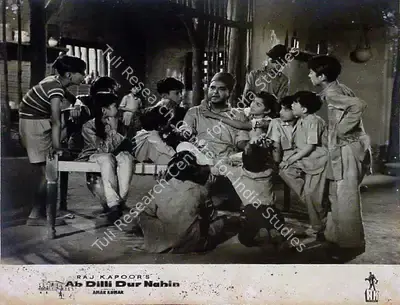 Jaywant Pathare (Cinematographer), Ab Dilli Dur Nahin, 1957, Lobby Card