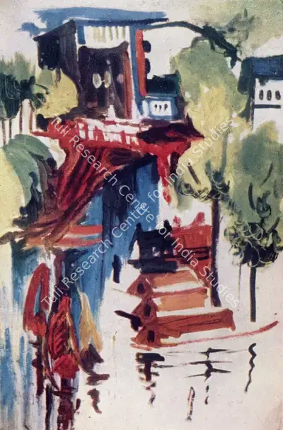S.N. Butt (Artist), Landscape, Painting