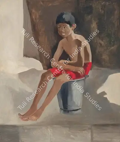 B. Vithal (Artist), Untitled, 1986, Painting