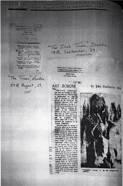 John FitzMaurice Mill (Writer), Art forum, 1969, Newspaper Clipping