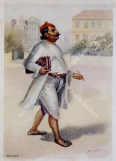 M.V. Dhurandhar (Artist), Marwari, 1905, Painting