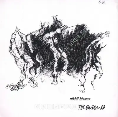 Nikhil Biswas (Artist), The Untamed, 2001, Solo Exhibition Invitation