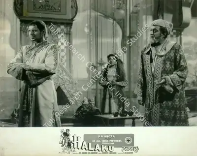 Rajendra Malone (Cinematographer), Halaku, 1956, Lobby Card