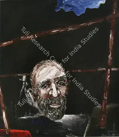 Karmakar, Prokash (Artist). Untitled, n.d. | Painting, AB.Del/21.11.12, 2012 · Art Bull