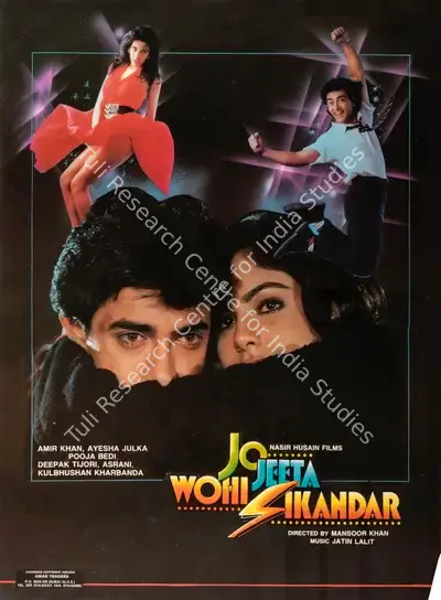 Nasir Husain (Producer), Jo Jeeta Wohi Sikandar, 1992, Full Sheet Poster