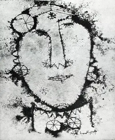 M. Senathipathi (Artist), Head, Painting