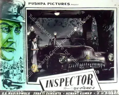 A.A. Nadiadwala (Producer), Inspector, 1956, Lobby Card