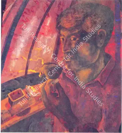 Binod Sharma (Artist), Untitled, Painting