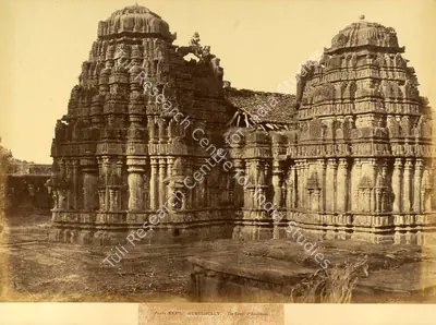 William Henry Pigou (Photographer), Hurulhully. The Temple of Someshwur, 1856, Antiquarian Photograph
